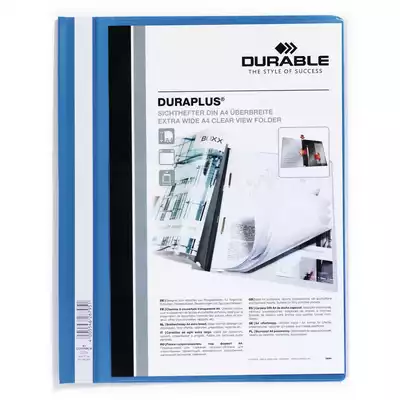 Skoroszyt prezentacyjny DURAPLUS® A4+, niebieski