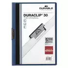 Skoroszyt zaciskowy DURACLIP® 30 A4, granatowy