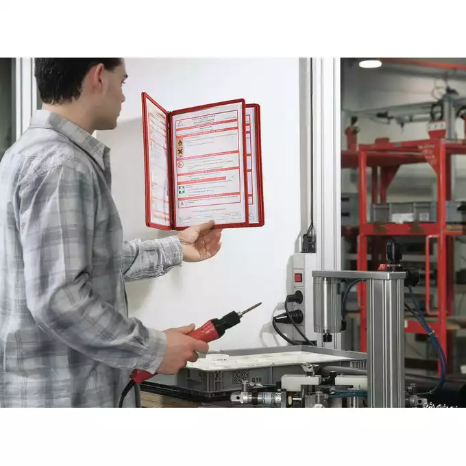 System paneli prezentacyjnych VARIO® WALL 5, czerwony
