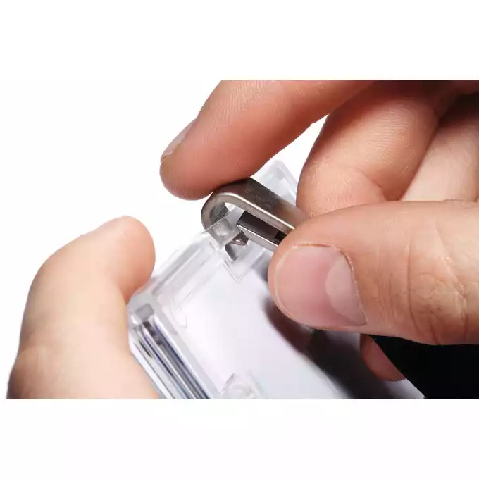 Taśma tekstylna SOFT COLOUR 15 z szerokim karabińczykiem, ciemnozielony