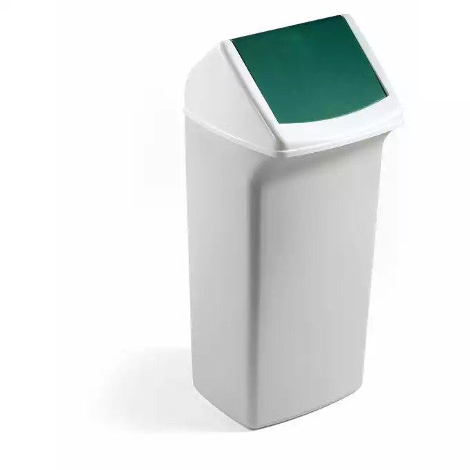 Uchylna pokrywa do DURABIN® 40L prostokątna, zielony
