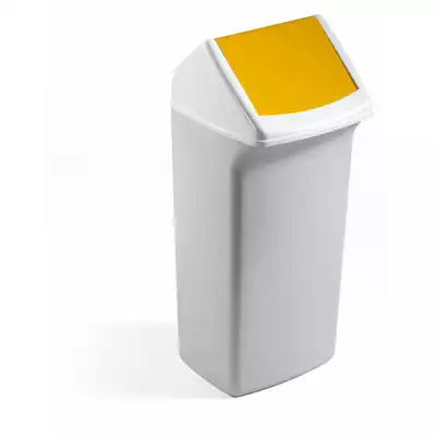Uchylna pokrywa do DURABIN&amp;#x00AE; 40L prostokątna, żółty