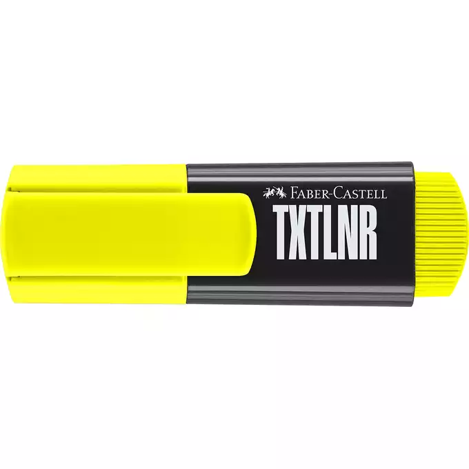 ZAKREŚLACZ MINI TXTLNR, NEONOWY ŻOŁTY, FABER-CASTELL
