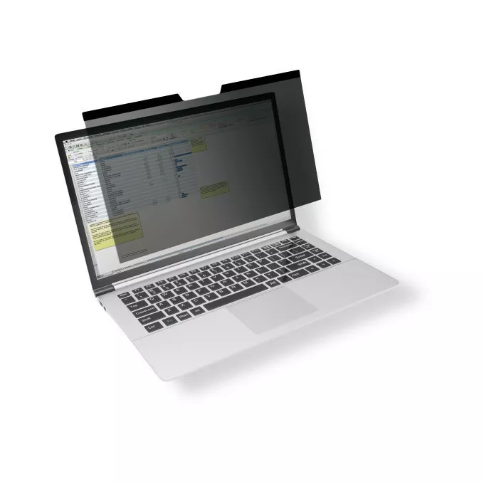 FILTR PRYWATYZUJĄCY DURABLE MAGNETIC MACBOOK® PRO Z MAGNETYCZNYM MOCOWANIEM I ETUI OCHRONNYM