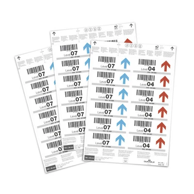 Wkłady do kieszeni magazynowych  297 x 74 mm (S x W)