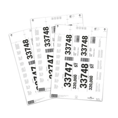 Wkłady do kieszeni magazynowych 140/90 x 65 mm (S x W)