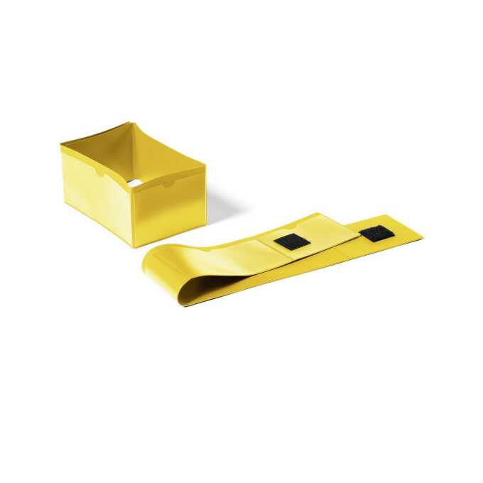 Kieszeń magazynowa/opaska do palet 145x75 mm DURABLE - Kolor: żółty