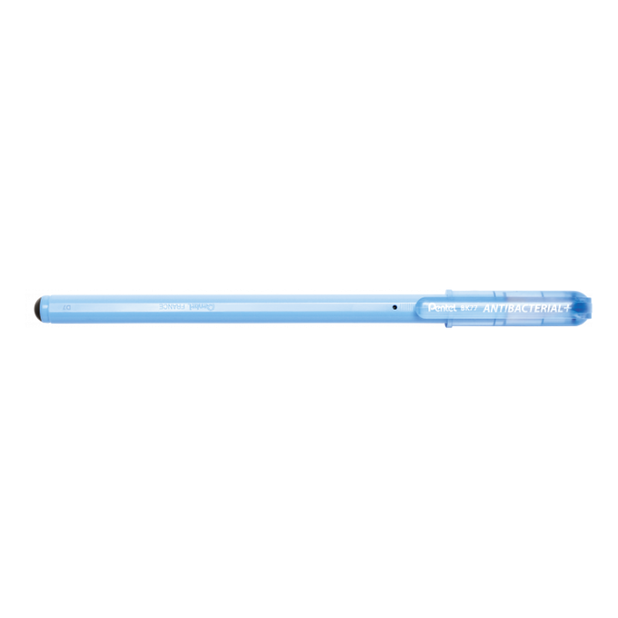 Długopis antybakteryjny z jonami srebra Pentel BK77AB, niebieski