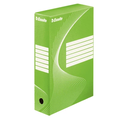 PUDŁO ARCHIWIZACYJNE 80MM ZIELONE BOXY ESSELTE