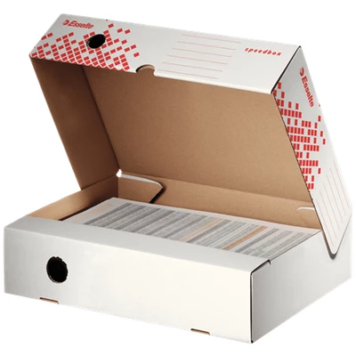 PUDŁO ARCHIWIZACYJNE SPEEDBOX 80MM OTWIERANE Z SZERSZEJ STRONY