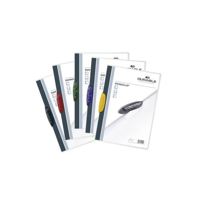 SWINGCLIP, skoroszyt zaciskowy  A4, 1-30 kartek