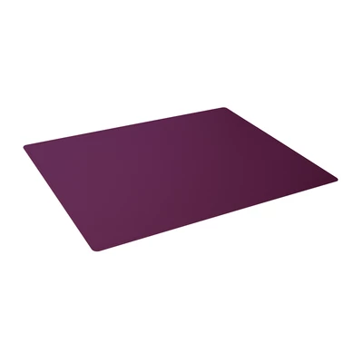 Podkład na biurko 530x400 mm ozdobne krawędzie PP nieprzezroczyste, czerwony