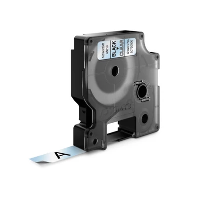 DYMO LM Taśma D1 12mm x 7m czarny nadruk na przezroczystym tle