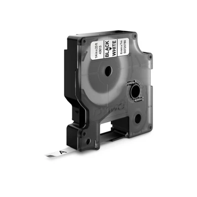 DYMO LM Taśma D1 6mm x 7m czarny nadruk na białym tle