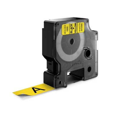 DYMO LM Taśma D1 19mm x 7m czarny nadruk na żółtym tle