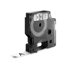 DYMO LM Taśma D1 nylonowa czarny nadruk na białym tle 12mm x 3,5m