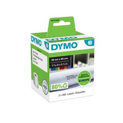 Duża etykieta adresowa DYMO - 89mm x 36mm, biała