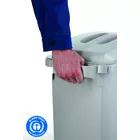 Kosz na śmieci DURABIN® ECO 60L prostokątny, szary