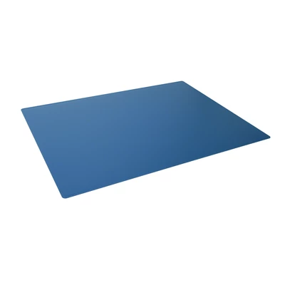 Podkład na biurko 650x500 mm ozdobne krawędzie PP nieprzezroczyste, granatowy