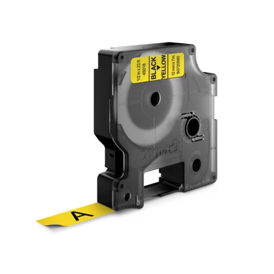 DYMO LM Taśma D1 12mm x 7m czarny nadruk na żółtym tle
