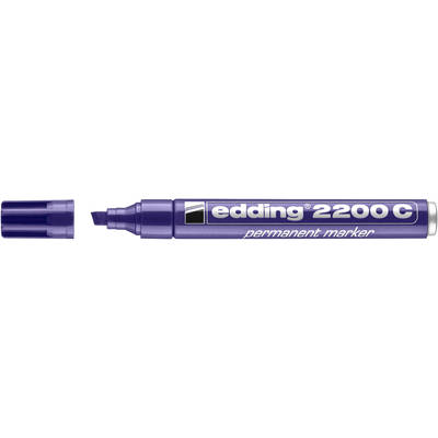 MARKER PERMANENTNY E-2200C EDDING, 1-5MM, FIOLETOWY