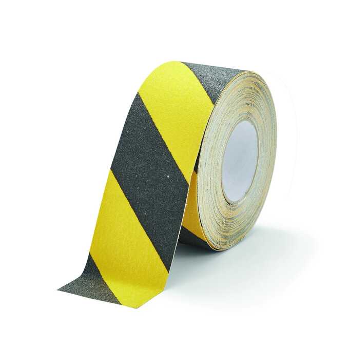 Taśma antypoślizgowa DURALINE® GRIP 75 mm żółty/czarny